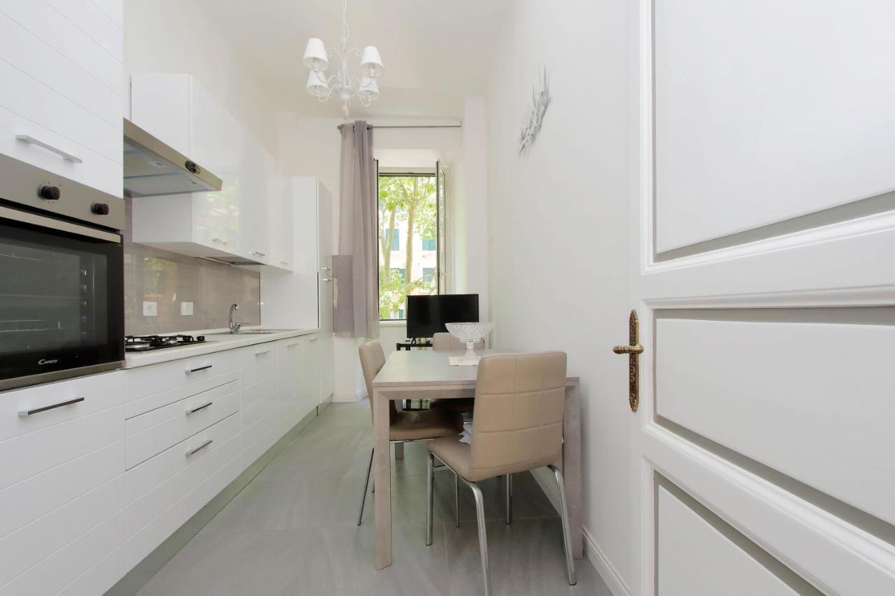 4Bnb - Luxury Mazzini Apartment Rome Bagian luar foto